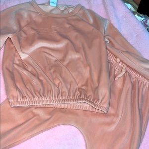 Old navy velvet pant and top set baby 24 months